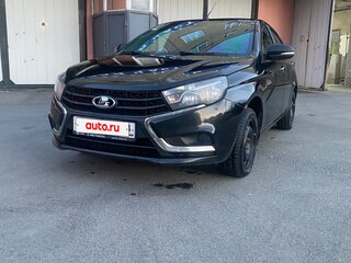 2020 Lada (ВАЗ) Vesta I, чёрный, 604000 рублей, вид 1