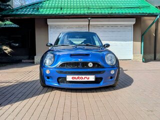 2003 Mini Hatch Cooper S I (R50), синий, 1250000 рублей, вид 1