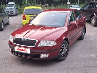 2008 Skoda Octavia II (A5), красный, 450000 рублей, вид 1