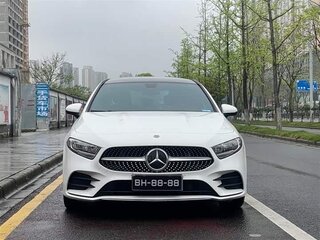 2021 Mercedes-Benz A-Класс 180 Long IV (W177), белый, 1880000 рублей, вид 2