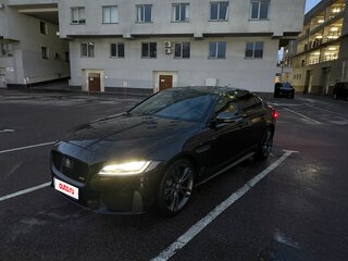 2019 Jaguar XF II, чёрный, 3100000 рублей, вид 2