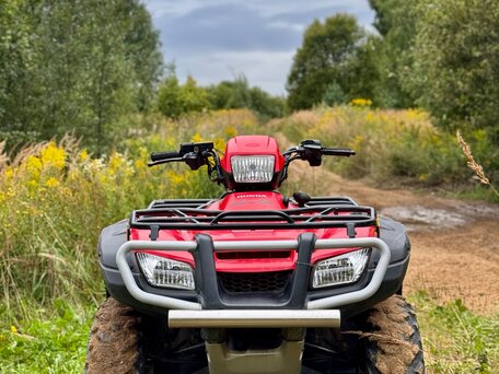 2008 Honda TRX 500 (Foreman), красный, 750000 рублей, вид 1