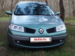 2006 Renault Megane II Рестайлинг, зелёный, 450000 рублей, вид 3