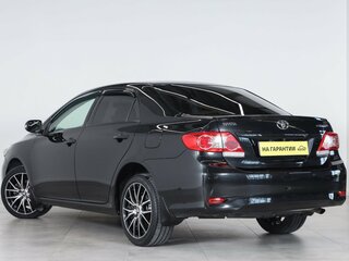 2012 Toyota Corolla X (E140, E150) Рестайлинг, чёрный, 1449000 рублей, вид 4