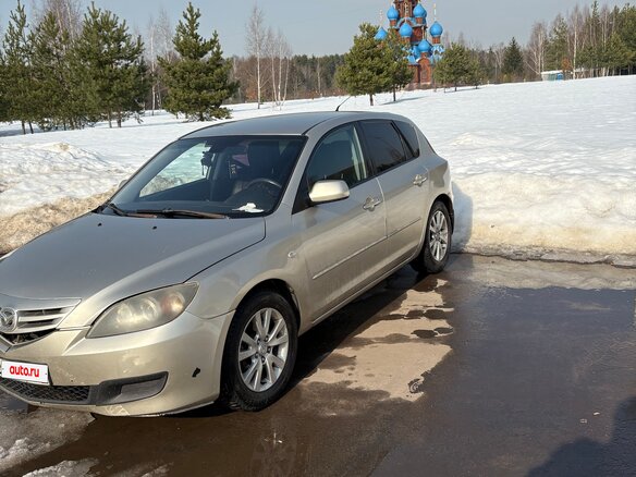 2007 Mazda 3 I (BK) Рестайлинг, серый, 550000 рублей