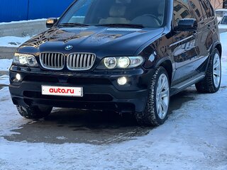 2005 BMW X5 4.8is I (E53) Рестайлинг, чёрный, 1500000 рублей, вид 1