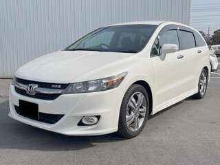 2013 Honda Stream II Рестайлинг, белый, 1012000 рублей, вид 1