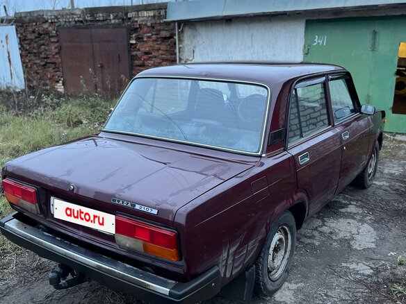 2008 Lada (ВАЗ) 2107, пурпурный - вид 1