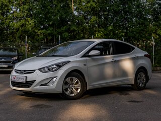 2015 Hyundai Elantra V (MD) Рестайлинг, белый, 916000 рублей, вид 1