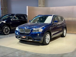 2011 BMW X3 35i xDrive II (F25), синий, 1650000 рублей, вид 3