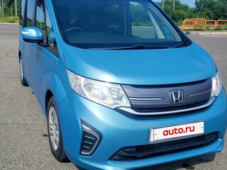 2019 Honda Stepwgn V Рестайлинг, голубой, 1750000 рублей, вид 2