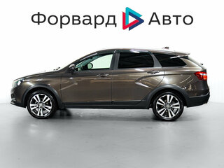 2019 Lada (ВАЗ) Vesta SW Cross I, коричневый, 919800 рублей, вид 4