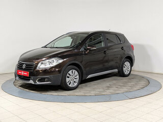 2014 Suzuki SX4 II (S-Cross), коричневый, 1079500 рублей, вид 3