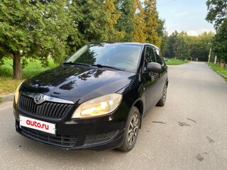2013 Skoda Fabia II Рестайлинг, чёрный, 600000 рублей, вид 1