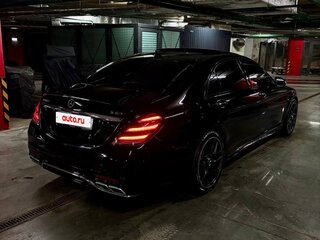 2015 Mercedes-Benz S-Класс 500 VI (W222, C217), чёрный, 3500000 рублей, вид 5