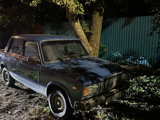 2005 Lada (ВАЗ) 2107, синий, 92000 рублей, вид 1