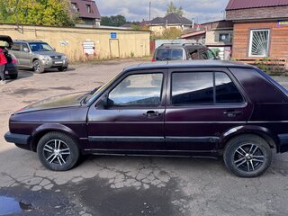 1991 Volkswagen Golf II, красный, 150000 рублей, вид 4