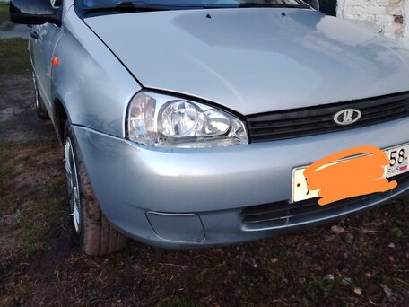 2007 Lada (ВАЗ) Kalina I, серебристый, 200000 рублей, вид 2