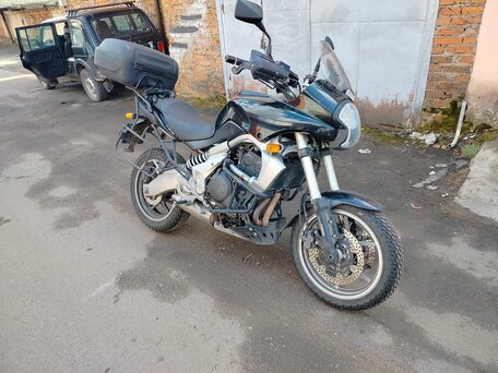 2007 Kawasaki Versys 650, чёрный, 310000 рублей, вид 1
