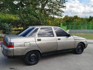 2002 Lada (ВАЗ) 2110, серебристый, 110000 рублей, вид 4