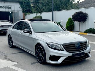 2014 Mercedes-Benz S-Класс AMG 63 AMG Long III (W222, C217), серебристый, 3000000 рублей, вид 5