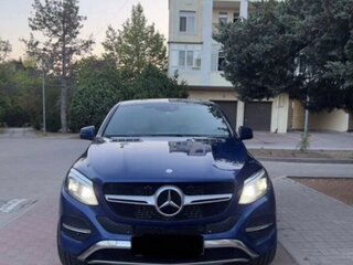 2017 Mercedes-Benz GLE Coupe 350 d I (C292), синий, 3650000 рублей, вид 1