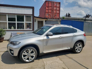 2009 BMW X6 35d I (E71), серебристый, 1650000 рублей, вид 4