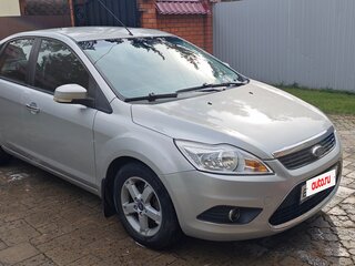 2009 Ford Focus II Рестайлинг, серебристый, 499000 рублей, вид 3