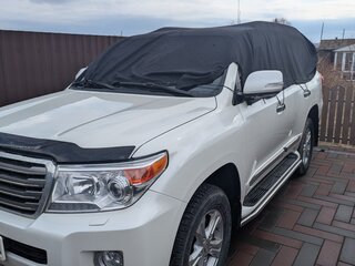 2014 Toyota Land Cruiser 200 Series Рестайлинг 1, белый, 5450000 рублей, вид 1