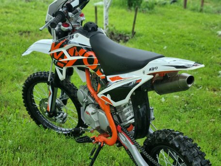 2024 Kayo Basic TT125, оранжевый, 105000 рублей, вид 3