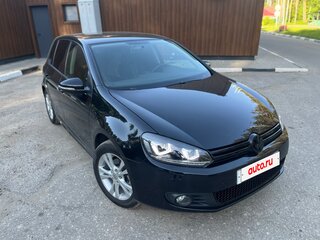 2012 Volkswagen Golf VI, чёрный, 890000 рублей, вид 5