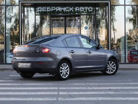 2008 Mazda 3 I (BK) Рестайлинг, серый, 595000 рублей, вид 3
