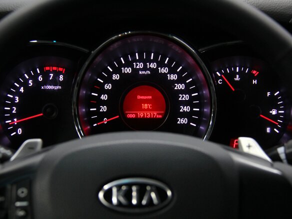 2012 Kia Optima III, серый - вид 11