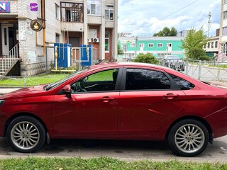 2016 Lada (ВАЗ) Vesta I, красный, 750000 рублей, вид 4