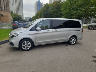 2020 Mercedes-Benz V-Класс Long 220 d длинный III (W447) Рестайлинг, серебристый, 7700000 рублей, вид 4
