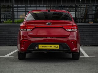 2017 Kia Rio IV, красный, 760000 рублей, вид 4