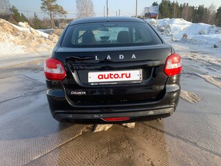 2020 Lada (ВАЗ) Granta I Рестайлинг, чёрный, 600000 рублей, вид 4