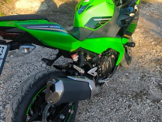 2020 Kawasaki Ninja 400, зелёный, 500000 рублей, вид 2