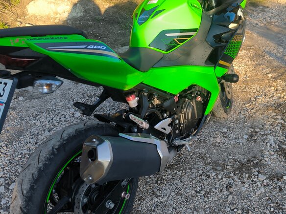 2020 Kawasaki Ninja 400, зелёный, 500000 рублей - вид 1