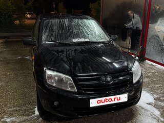2012 Lada (ВАЗ) Granta I, синий, 300000 рублей, вид 2