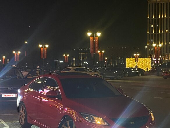 2007 Mazda 6 II (GH), красный, 625000 рублей - вид 5