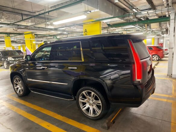 2018 Cadillac Escalade IV, чёрный, 6100000 рублей - вид 11