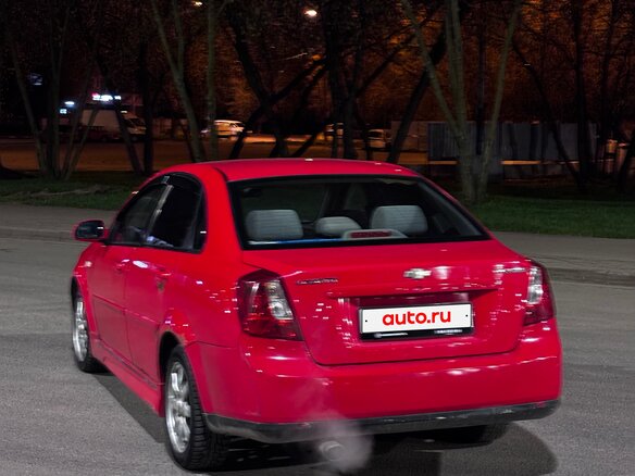 2008 Chevrolet Lacetti I, красный, 240000 рублей - вид 4