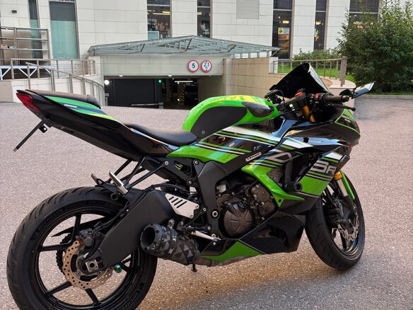 2012 Kawasaki ZX-6 Ninja, зелёный, 649000 рублей - вид 2