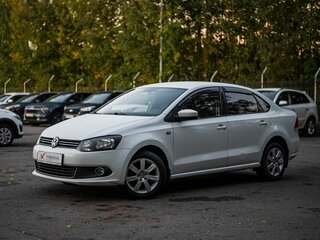 2015 Volkswagen Polo V, белый, 777000 рублей, вид 1