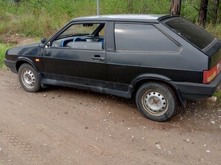 1996 Lada (ВАЗ) 2108, чёрный, 70000 рублей, вид 2