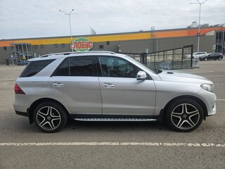 2017 Mercedes-Benz GLE 350 d I (W166), серебристый, 3300000 рублей, вид 4