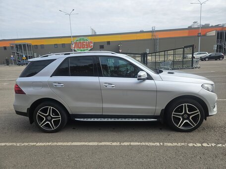 2017 Mercedes-Benz GLE 350 d I (W166), серебристый, 3300000 рублей, вид 4