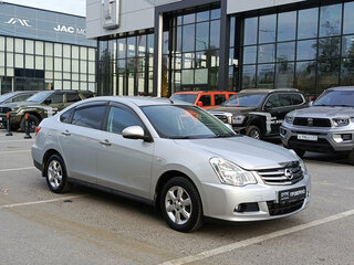 2014 Nissan Almera III (G15), серебристый, 760000 рублей, вид 3