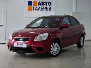 2009 Kia Rio II Рестайлинг, красный, 340000 рублей, вид 1